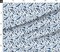 Various Fabrics by the Yard or Fat Quarter Ocean Under The Sea Coastal Nature Kids Beach Sharks Whale Marine Life Small Scale Playroom Blue Monochrome Great White Shark Biology Custom Printed Fabric by Spoonflower